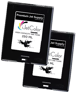 IJetColor By Printware Memjet Compatible High Capacity Ink Tank - BLACK (2 Pack) • $517