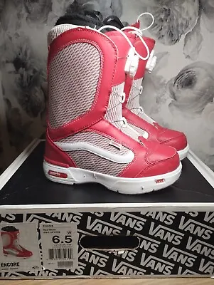 Vans Encore Snowboarding Boots Uk Size 4 Boxed • £59.99