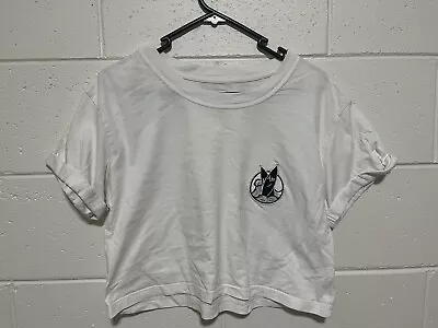 AJE White Crop Tshirt Size S • $20