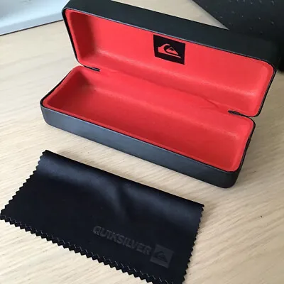 Quiksilver Black & Red Sunglasses Case/Great Used Condition • £12.35