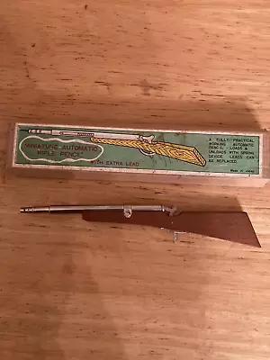 Vintage Miniature Automatic Rifle Pencil Japan • $7.95