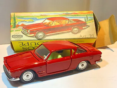 Mercury Italy FIAT 2300S COUPE GHIA- Art. 23 C. 1962 W Original Box  2nd Series  • $260