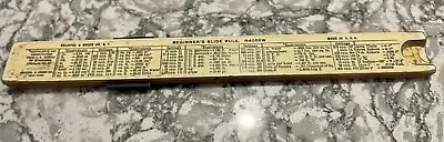 VTG  Keuffel & Esser K&E 10-⅝” Beginner's Slide Rule N4058W (W23) • $11.99