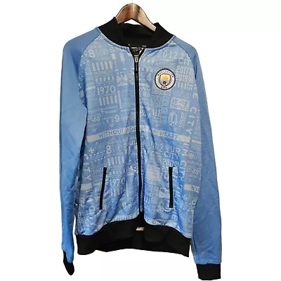 MAN CITY Soccer Track Jacket Manchester City Without A Dream In My Heart XL • $30
