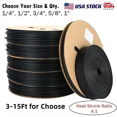 4:1 Heat Shrink Tubing Dual Wall Adhesive Shrinkable Tubes Waterproof US • $8.99