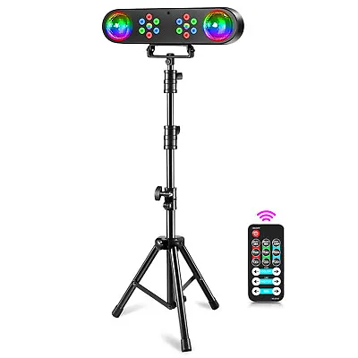 HOLDLAMP DJ Lights With Stand Telbum Party Bar Light Set Mobile Stage Lighting • $85.49