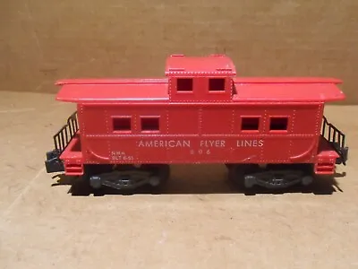 Gilbert American Flyer 806 Caboose Vintage American Flyer Lines • $10