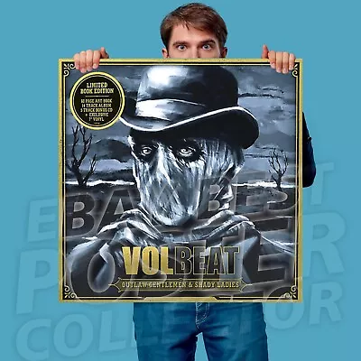 Volbeat Outlaw Gentlemen Shady Ladies 24x24 Album Cover Vinyl Poster • $47.50