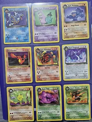 Pokemon WOTC Team Rocket Vintage Lot X13  • $50