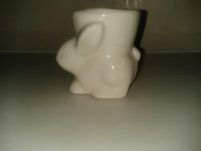 Vintage Ceramic Egg Cup In Shape Of A Rabbit (A1) • £4.99