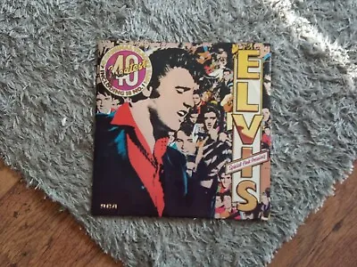 £18 • Buy Elvis 40 Greatest Hits Special Pink Pressing Vinyl Record T2940 V2