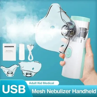 Adults KIDS Handheld Portable Mist Atomizer Waterproof Steaming Humidifiers 10ml • $14.97