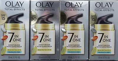 *4 Pack* Olay Total Effects 7 In One Moisturizer/Sunscreen *EXP In DESCRIPTION* • $134.85