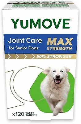 YuMOVE Senior MAX Strength Maximum Strength Joint Supplement Older 120 Tablets • £38.50