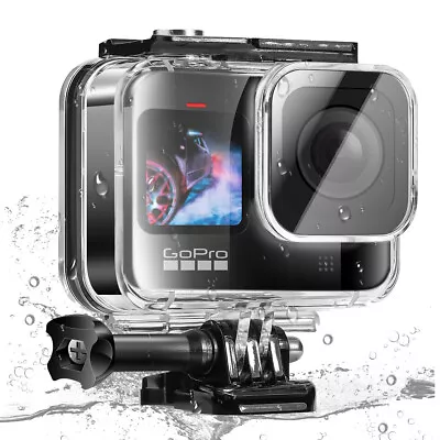 For GoPro Hero12 11 10 9 Black Underwater Waterproof Housing Case Diving Protect • $14.99