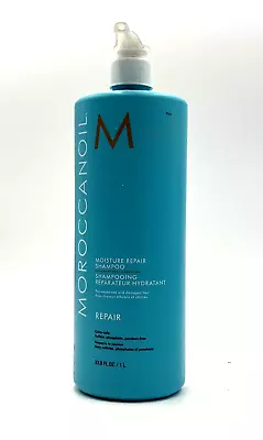 Moroccanoil 33.8 Fl Oz Moisture Repair  Shampoo BRAND New!! • $69.99