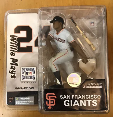 NEW Willie Mays Cooperstown Collection Series 2 San Francisco Giants Figure • $44.99