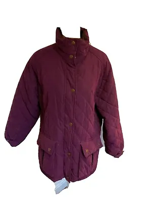 £12.99 • Buy Sherwood Forest Ladies Size 18 Quilted Padded Jacket In Lovely Condition 