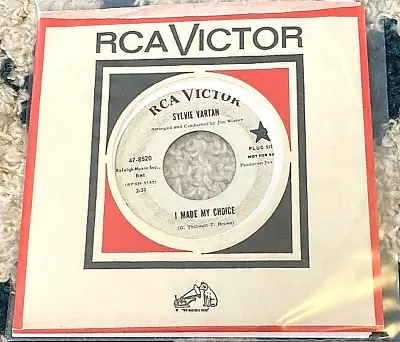 Sylvia Vartan: I Made My Choice/One More Day 45 RCA Victor/US Fuzz VG- HEAR • $9.99