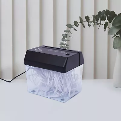 Commercial Office Shredder Paper Destroy  Paper USB Portable 3mm US • $19