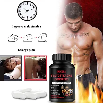 Testosterone Booster - Increase Energy Improve Muscle Strength & Growth • $10.74