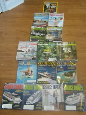 Lot 15 Collectible Lonely Planet Cruise Travel RV Boating Vacations Magazines • £27.70