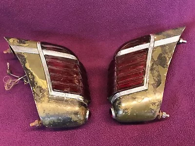 1941 - 1942 Packard Sedan Left & Right Taillight Assemblies Used Oe 17965 Sedan • $2850