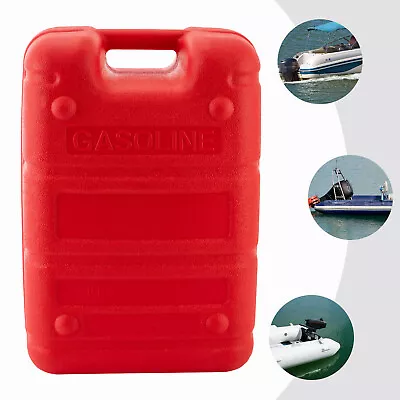 $76 • Buy Portable Boat 6 Gallon Gas Fuel Tank Red Plastic Outboard External Fuel Tank