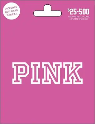 Pink Victoria Secret Gift Card 150 100 50 Bra Panties Apparel Beauty Accessories • $59.99