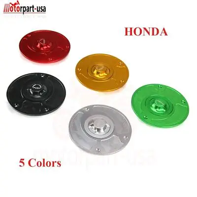 CNC Keyless Gas Fuel Tank Cap Cover For Honda CBR600 CBR600RR 400RR 250RR 1000RR • $18.04