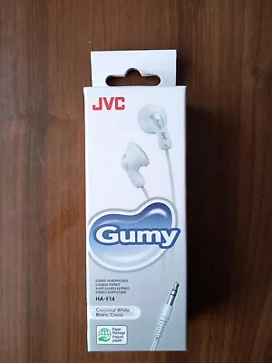 £5.99 • Buy JVC Gumy InEar Wired Earphone HAF14 - NEW & UNOPENED