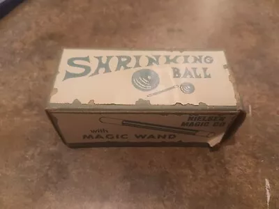 Original Norm Nielsen Shrinking Ball - Vintage Magic Magician Tricks Illusions • $25