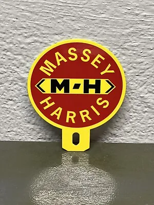 MASSEY HARRIS Metal Plate Topper Sign Farm Equipment Tractor Diesel Gas Oil • $29.99