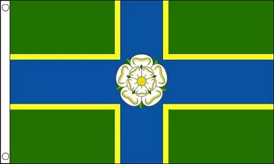 5ft X 3ft (150 X 90 Cm) North Riding Of Yorkshire Polyester Material Banner Flag • £6.95