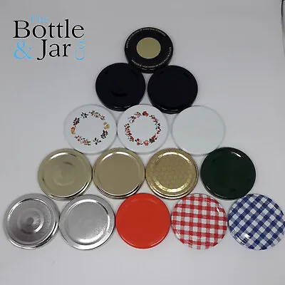 **Brand New** Jam Jar Lids In A Wide Range Of Colours And Sizes Replacement • £7.15