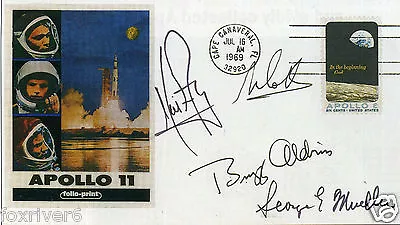 NEIL ARMSTRONG / BUZZ ALDRIN / MICHAEL COLLINS Signed Cover Apollo XI Preprint • £5.99