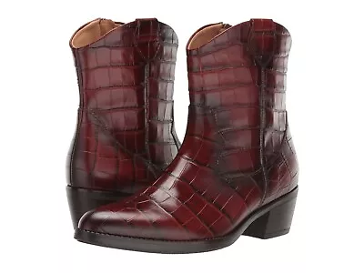  NEW   Gabor 31.600  Croco Print  Western Ankle Boot Size 11 • $109