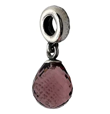 NEW Authentic Pandora Glass Fascinating Beauty Dangle Charm/Pendant RARE Retired • £50.19