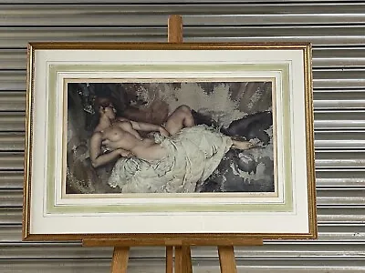 £350 • Buy  Reclining Nude I  Signed, Limited Edition Print By Sir William Russell Flint