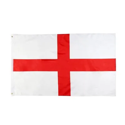 £4.99 • Buy Qatar World Cup 2022 GIANT ENGLAND 5FT X 3FT Flag SPEEDY DELIVERY