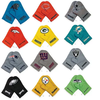 Crossover Cross Mitts Oven Gloves Bbq Tailgating NFL Pick Your Team Like Vapor • $10.99