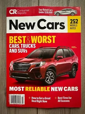 NEW CARS Buying Guide CONSUMER REPORTS March 2024 BEST & WORST Best Tires DEALS • $14.99