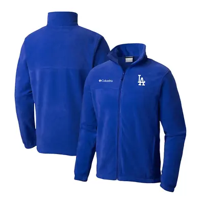 Los Angeles Dodgers Jacket (Size 5XLT) Men's Columbia MLB Fleece Jacket - New • £49.99