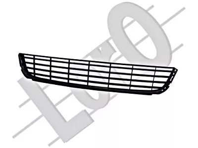 Bumper Ventilation Grill Center Black Fits VW Golf Mk6 5K0853677A • $12.98