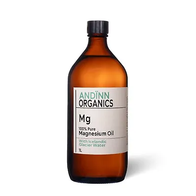 Topical Magnesium Oil | 1000ml | 365 | Refill | Muscle Relief | Improved Sleep | • £28