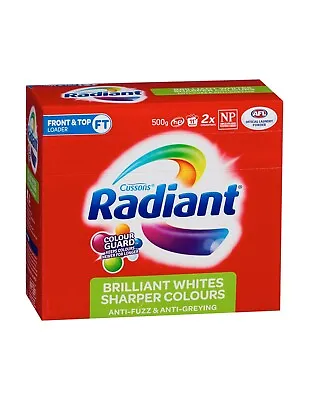 Radiant Front & Top Whites & Colours 500gm X 1 • $4.95