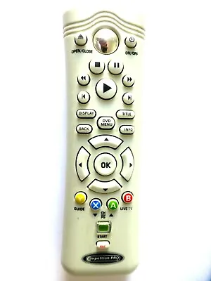 Competition Pro Xbox360 Dvd Universal Media Remote Control Cm3710 • £6.99