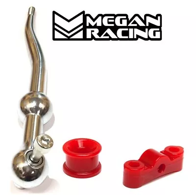 Megan Dual Bend Short Throw Shifter & Red Bushings Integra 90-01 B-Series DA DC2 • $47.90