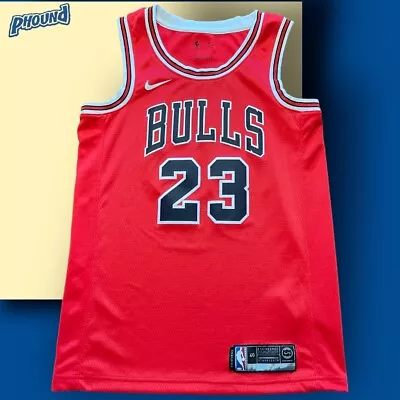 Michael Jordan Chicago Bulls Nike Icon Edition Swingman Jersey Men's S 40 Rare • $124.99