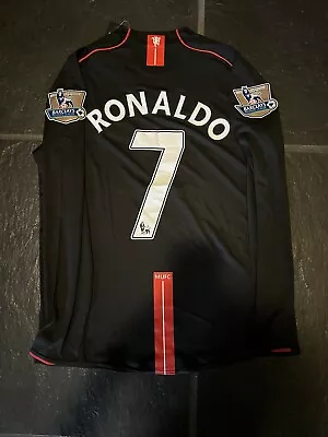 Cristiano Ronaldo Manchester United 2007/2008 Away Jersey Large • $55